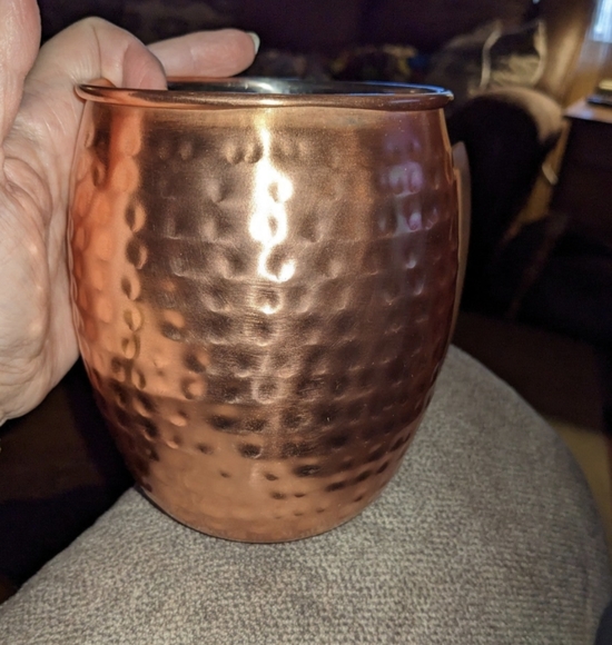 Jumbo Moscow mule mug copper mug  nwt - Picture 4 of 4